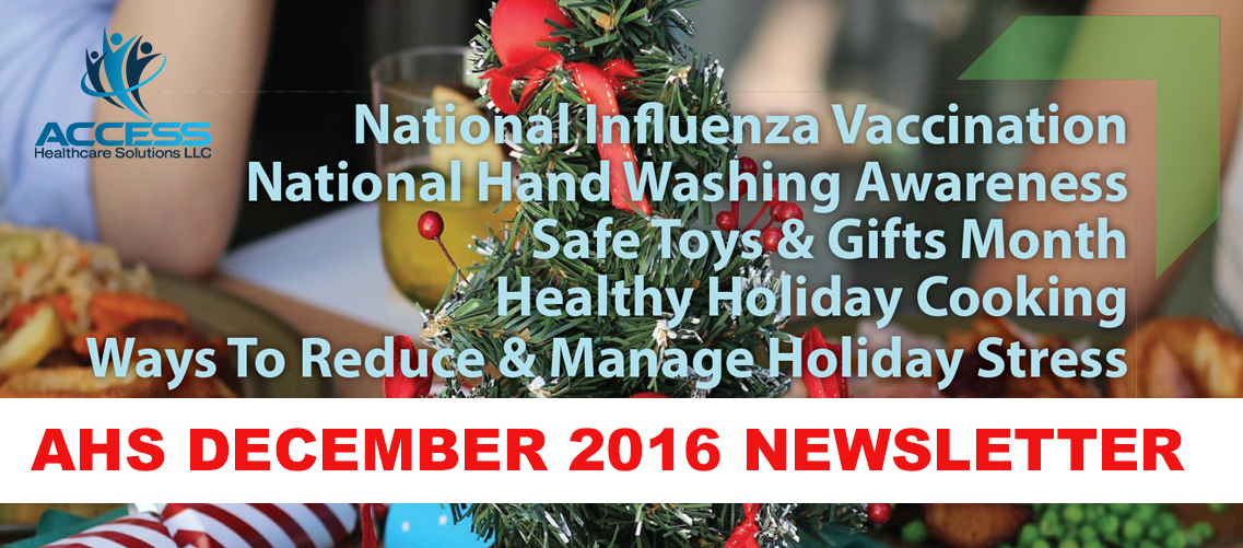 AHS DECEMBER 2016 NEWSLETTER