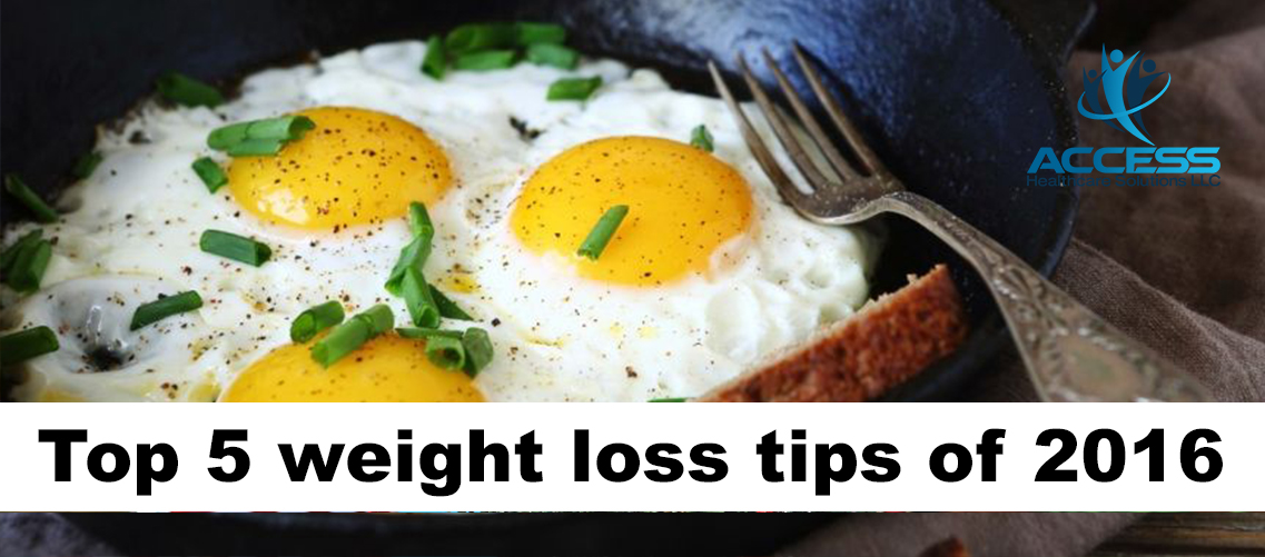 Top 5 weight loss tips of 2016