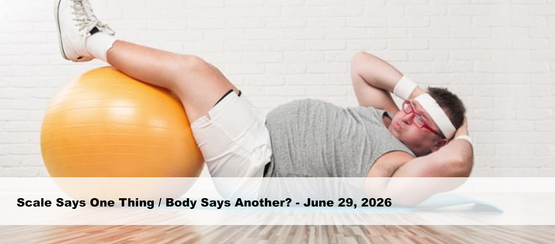 Scale Says One Thing / Body Say s Another?